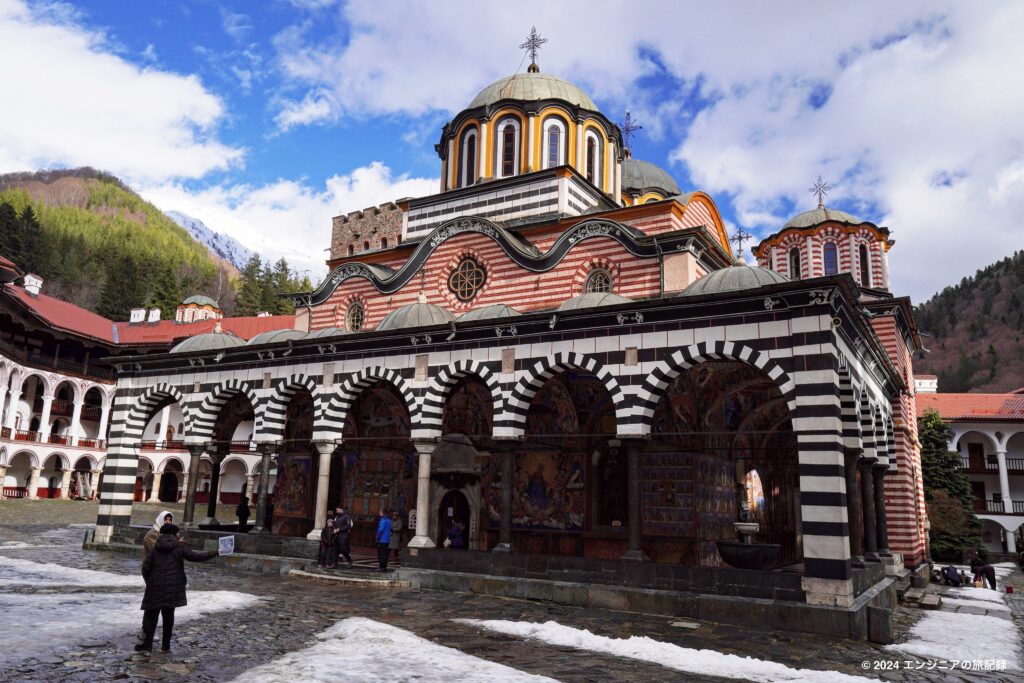 ブルガリア　ソフィア　リラ修道院