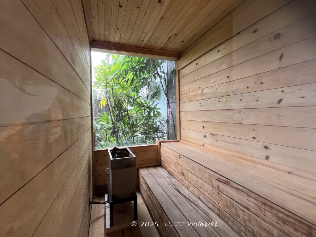 Nebula Entrepreneur Coworking Spaceのサウナ
