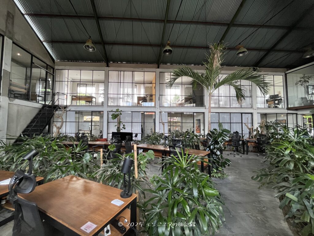 Nebula Entrepreneur Coworking Spaceの一階