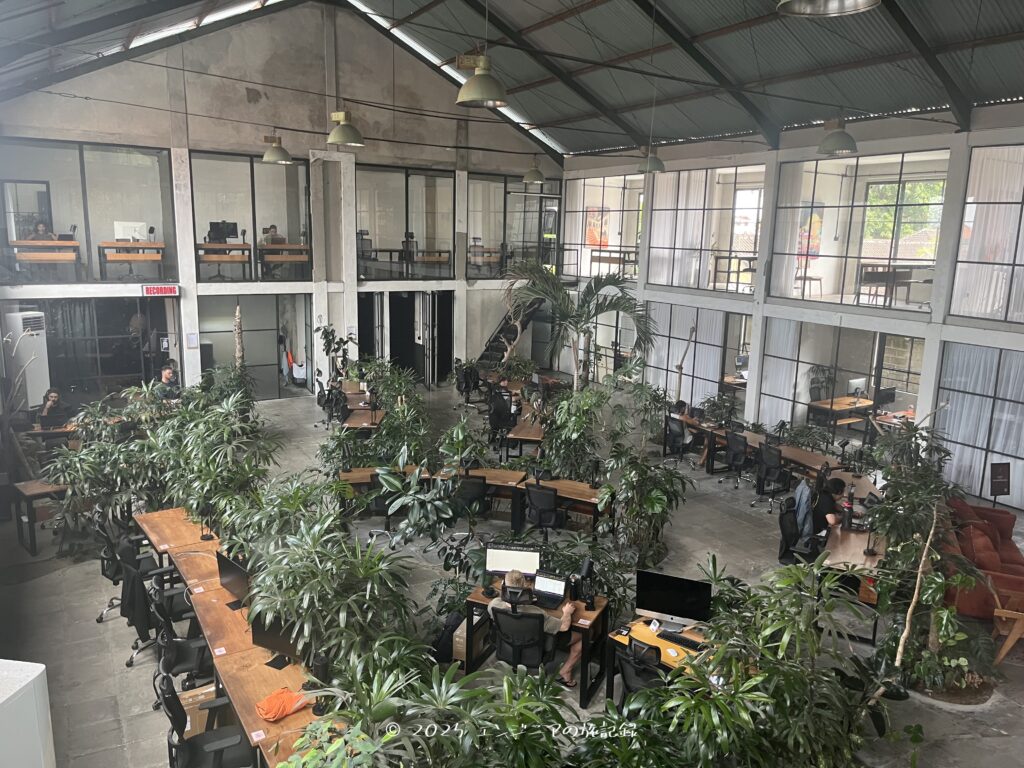 Nebula Entrepreneur Coworking Spaceの全体像