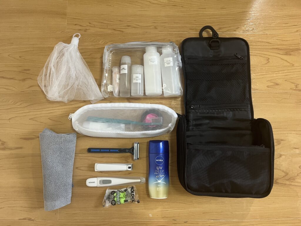 バリ島旅行へ持っていった生活用品