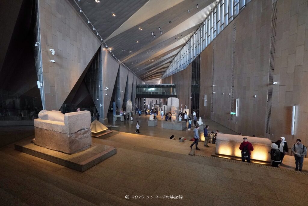 大エジプト博物館の展示