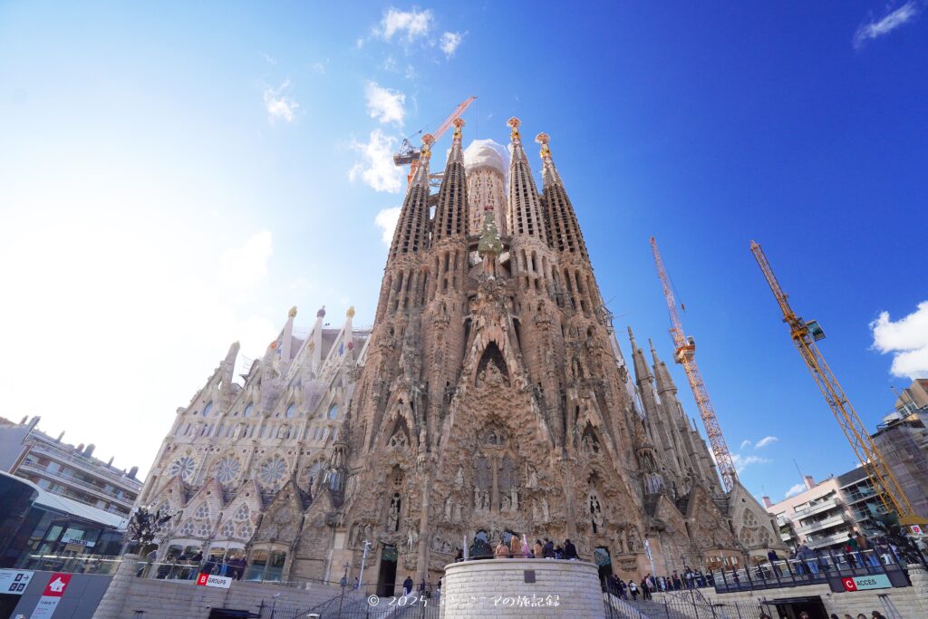 バルセロナのサグラダ・ファミリア