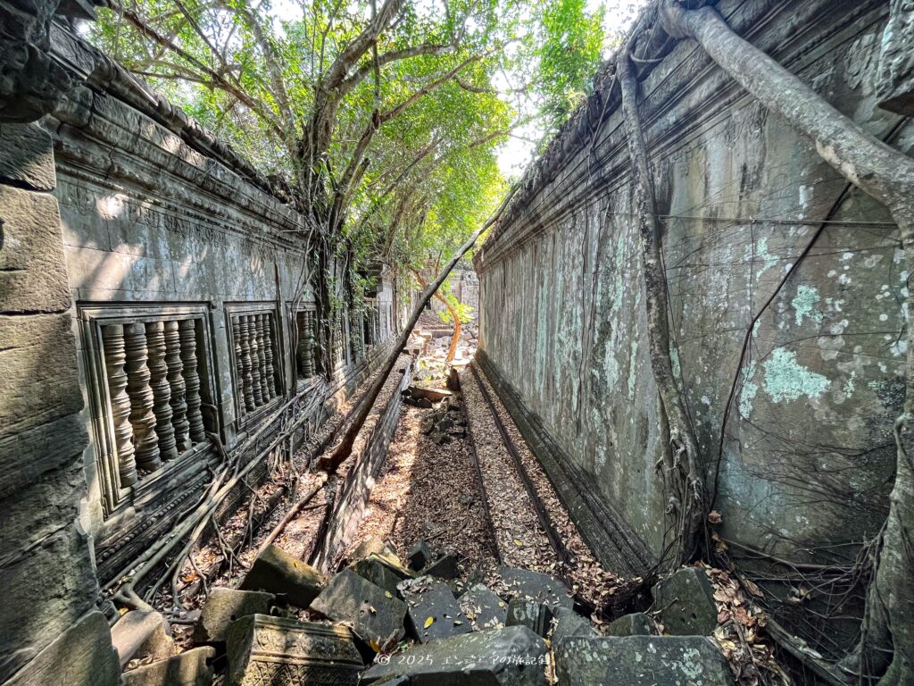 ベンメリア遺跡の回廊