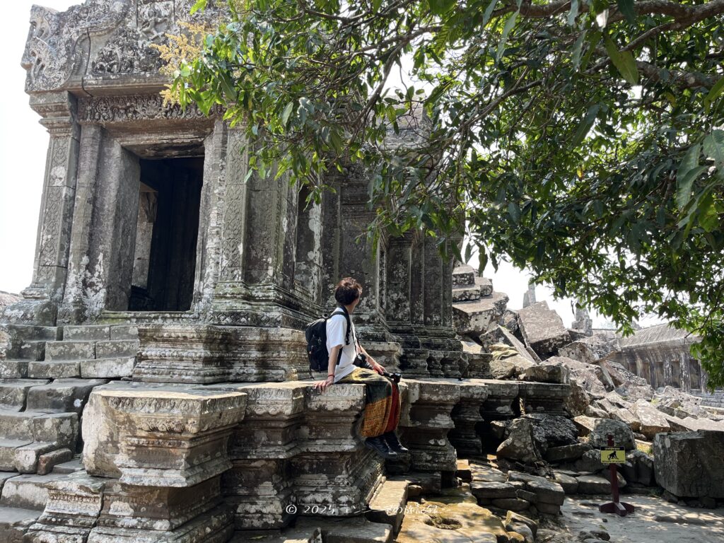 シェムリアップの郊外にある天空の寺院プレアヴィヒア寺院