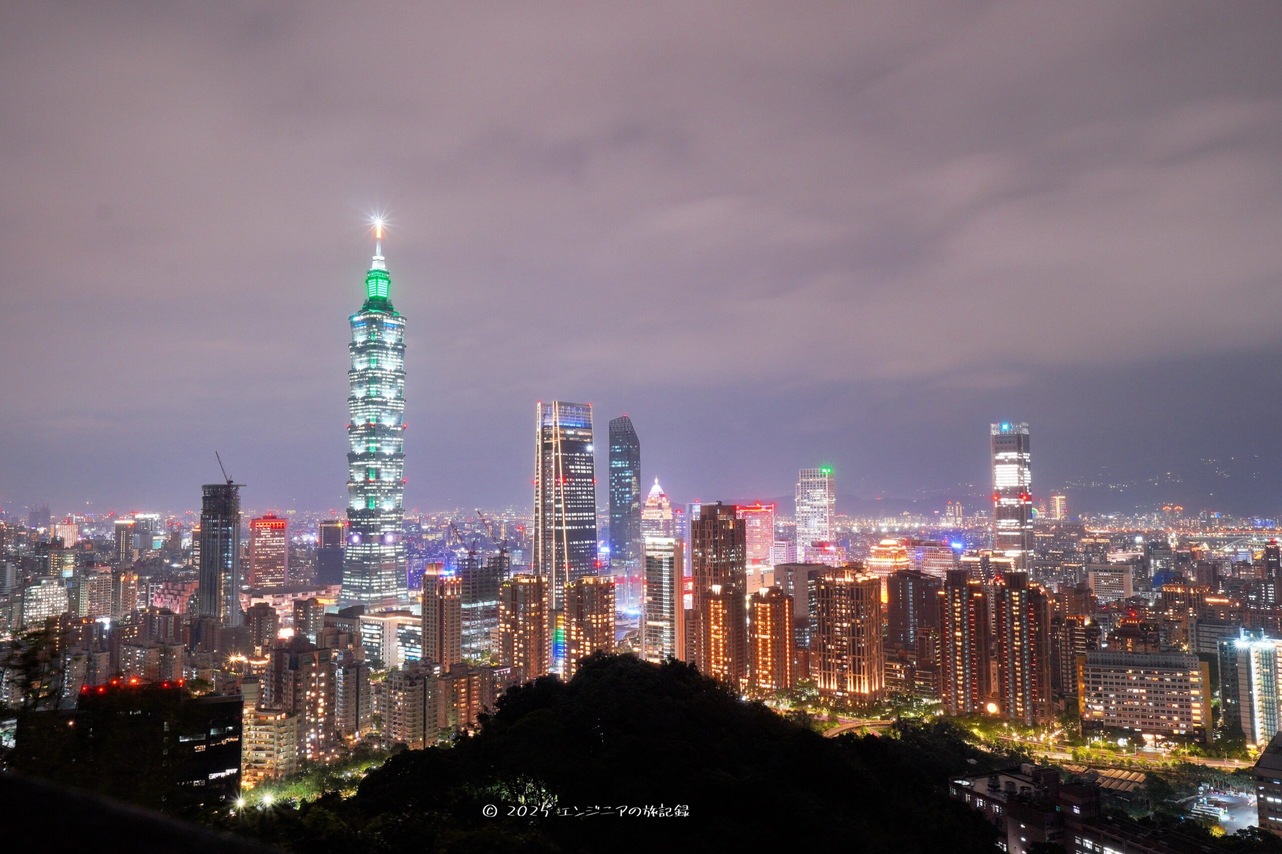 台北の象山からの夜景