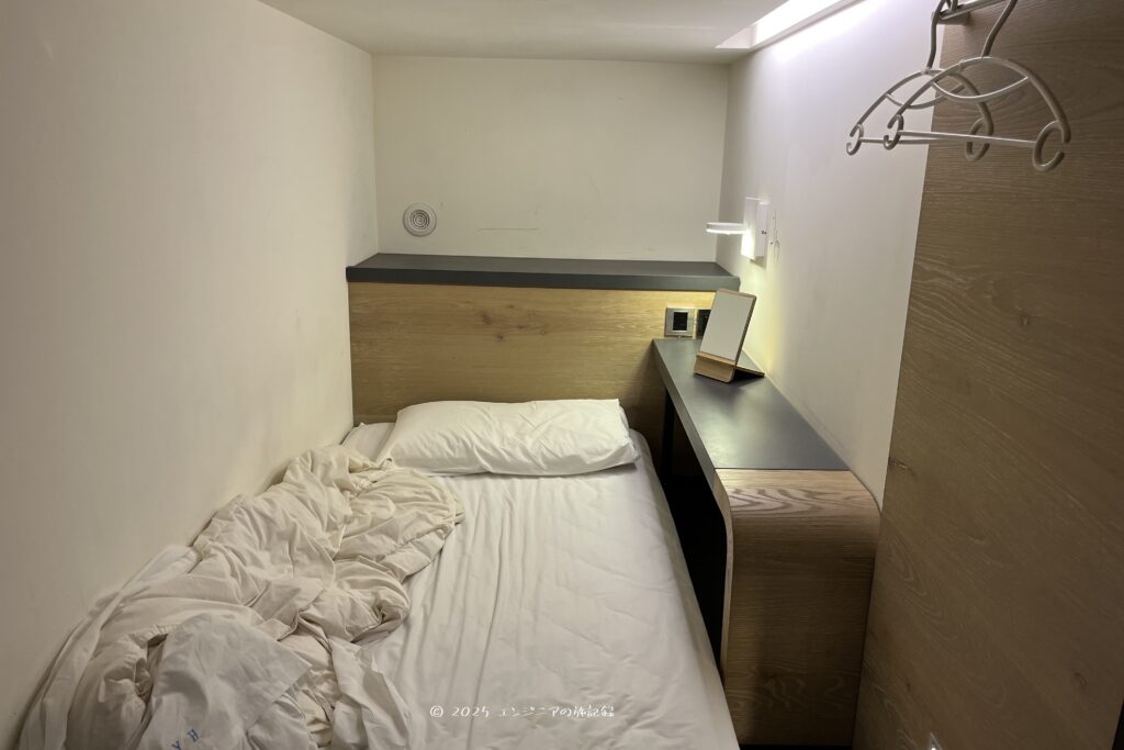 台北のタイワン ユース ホステル ＆ カプセル ホテルの客室