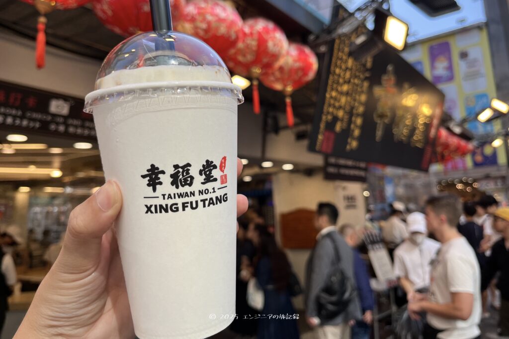 台北の西門のタピオカ