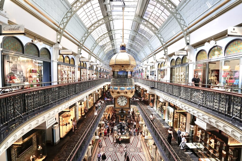 シドニーのクイーン・ビクトリア・ビルディングのロイヤル・クロック