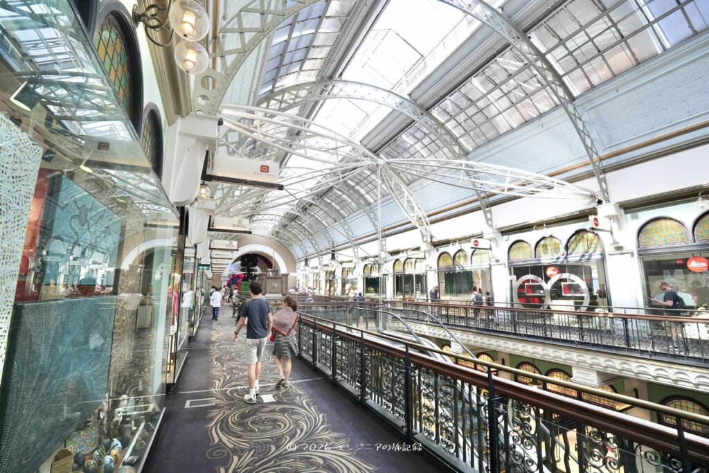 シドニーのクイーン・ビクトリア・ビルディングの様子