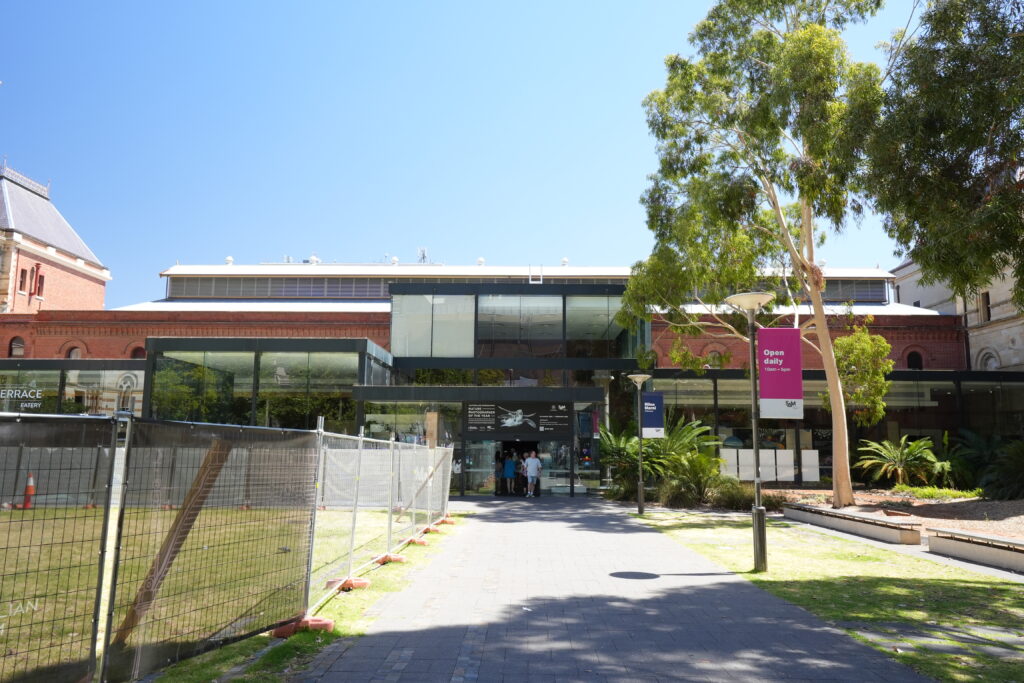 アデレードの南オーストラリア博物館の外観