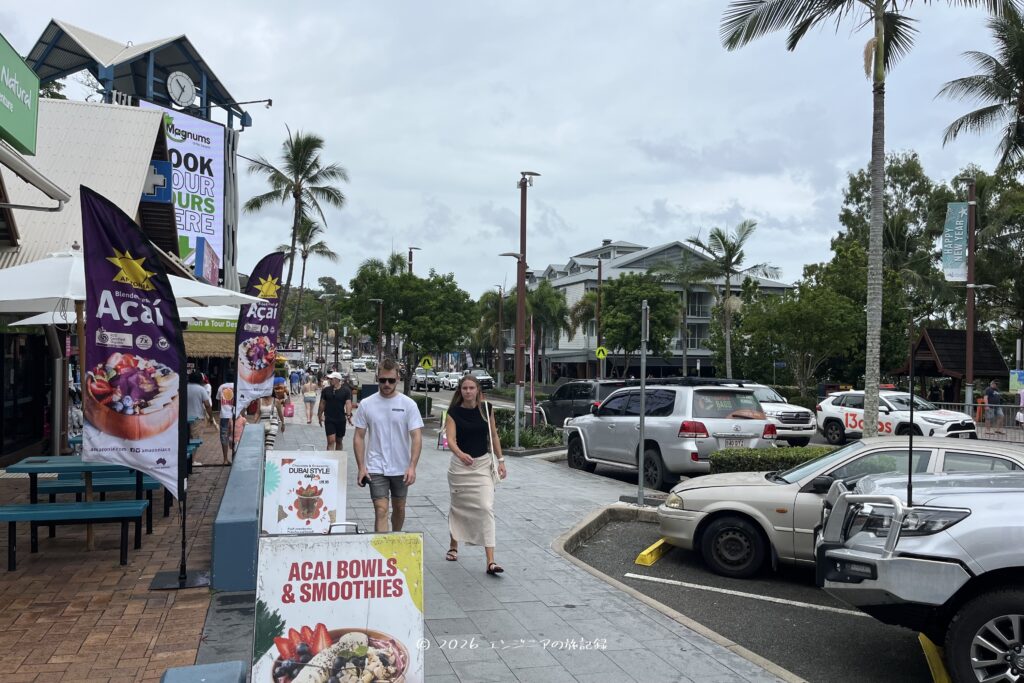 エアリービーチの街の様子