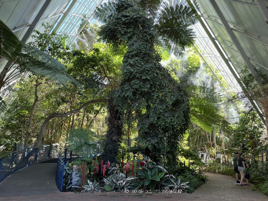 アデレードのアデレード植物園のバイセンテニアル温室