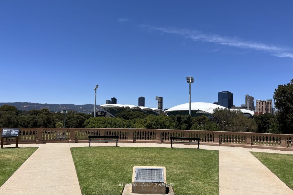 アデレードのライツ・ビジョンからの景色