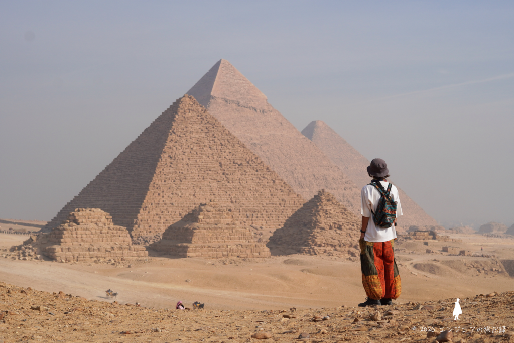 エジプト ギザ 三大ピラミッド クフ王 カフラー王