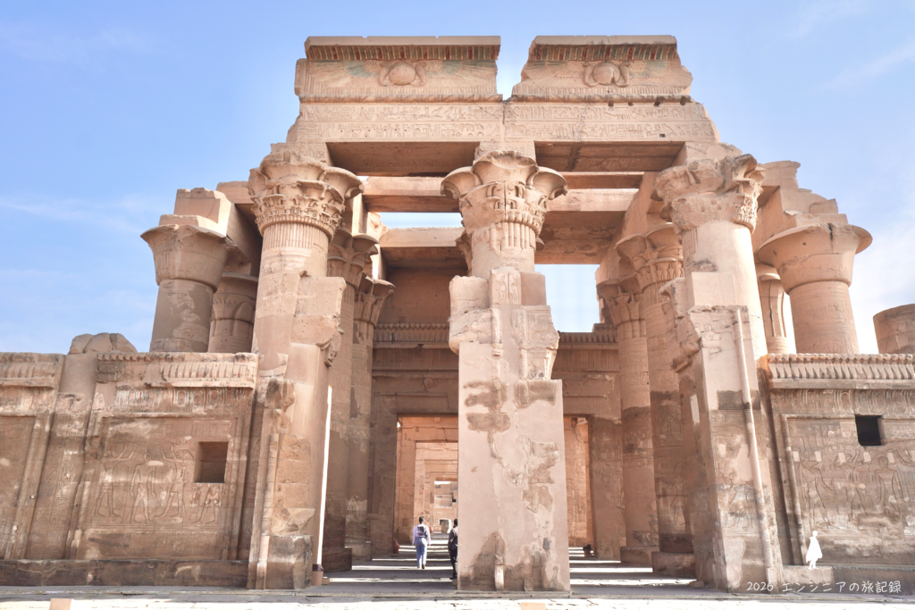 エジプト コム・オンボ神殿 ナイル川