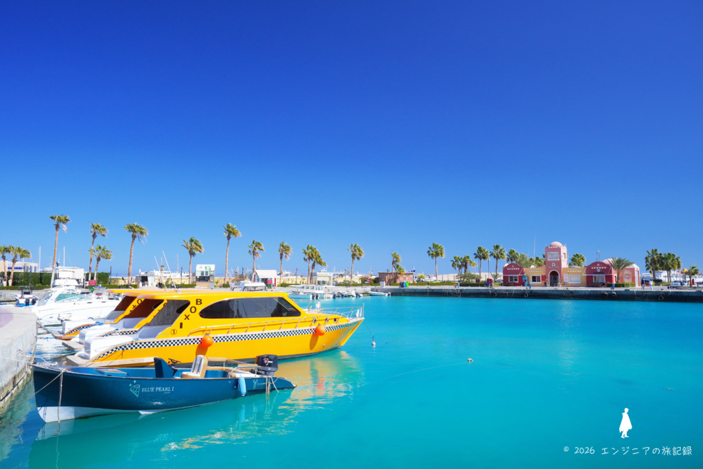 エジプト フルガダ 紅海 ビーチ リゾート