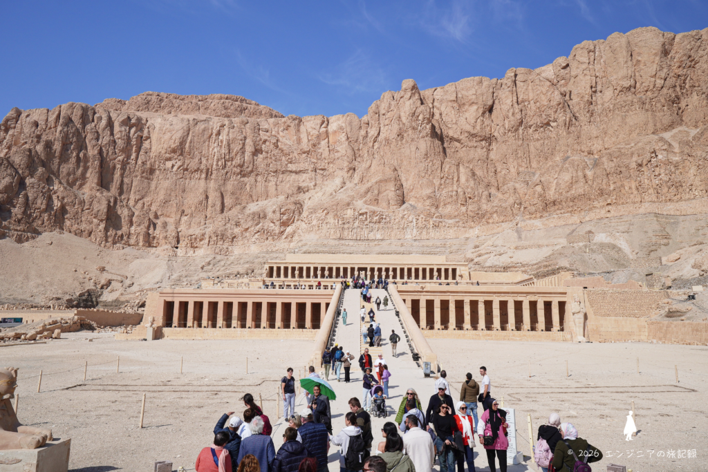 エジプト ルクソール ハトシェプスト女王葬祭殿