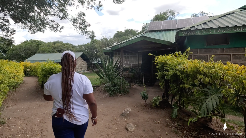 ケニア マサイマラ キャンプサイトの食堂