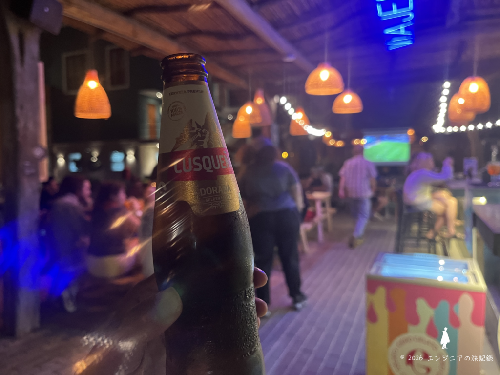 Viajero Kokopelli Hostelでの夜のイベントの様子