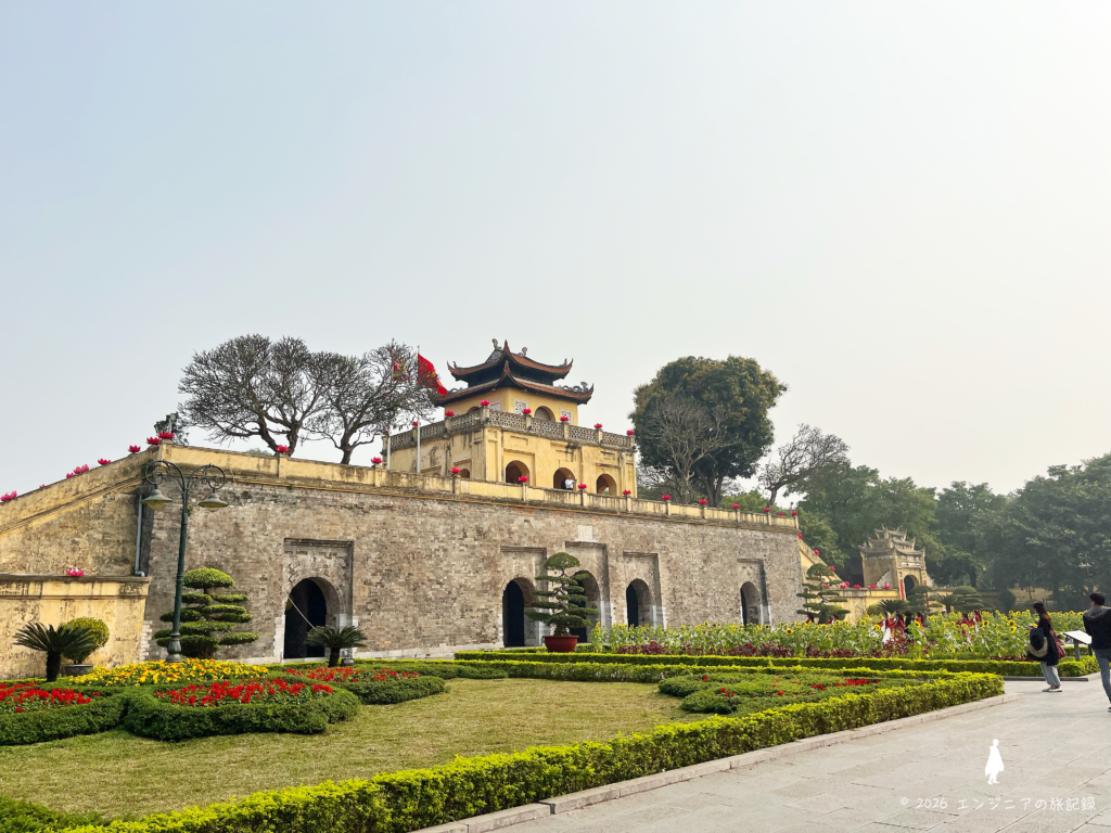 ハノイの世界遺産タンロン城跡