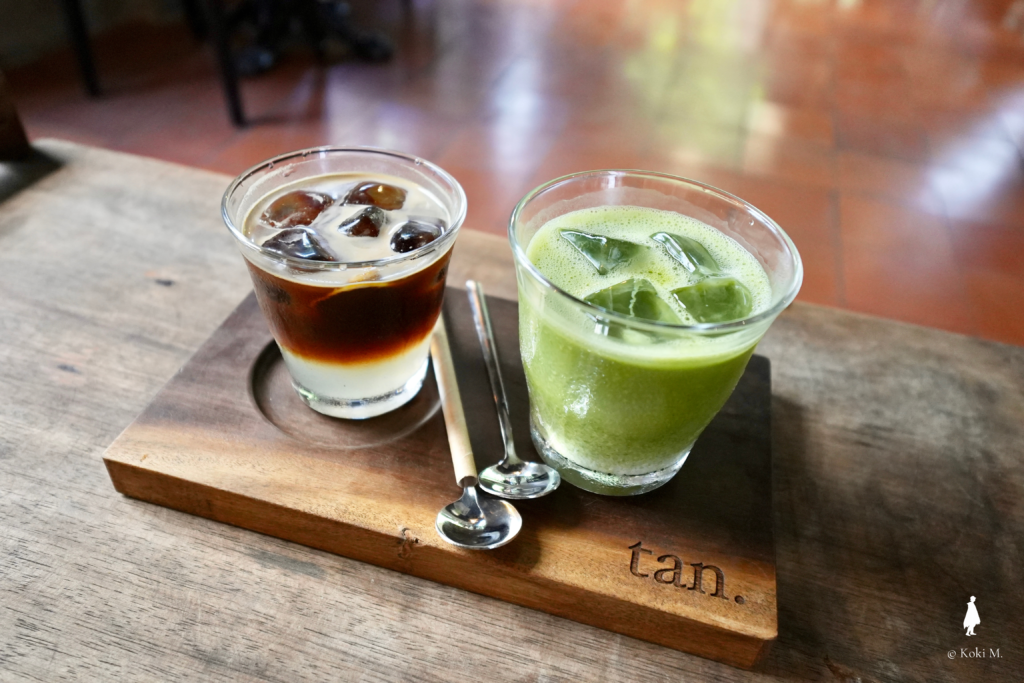 Tân Coffeeで注文したコーヒー