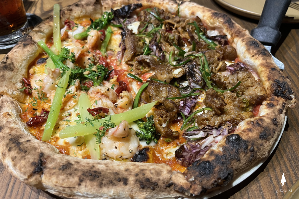 ダナンのPizza 4P’sで食べたピザ