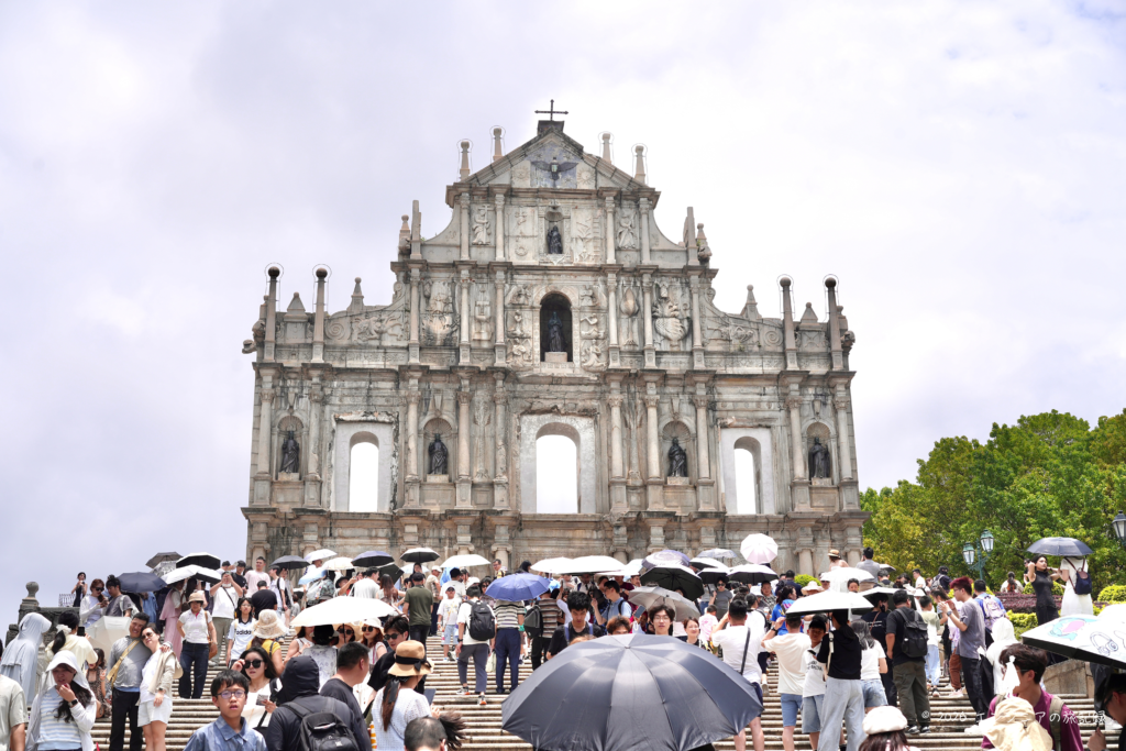 マカオの聖ポール天主堂跡