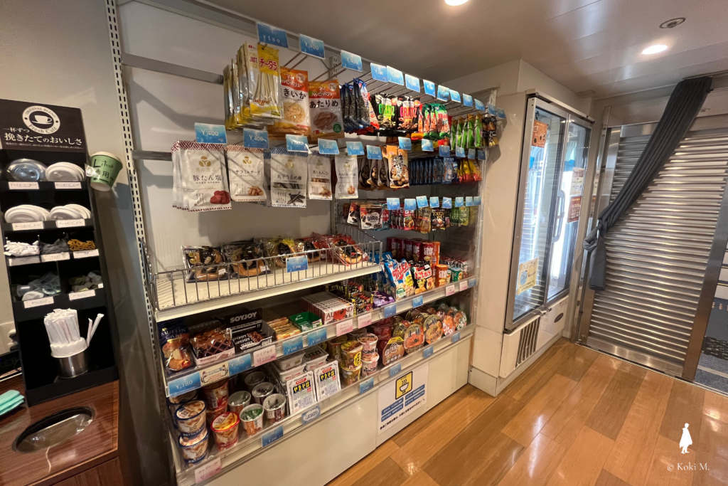 おがさわら丸の売店 ショップドルフィンの商品